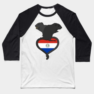 Gerbil Paraguay (dark) Baseball T-Shirt